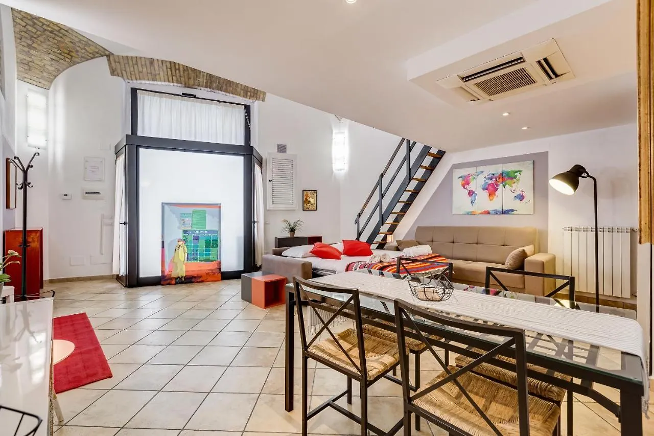 Spacious Loft In The Heart Of Rome Appartement